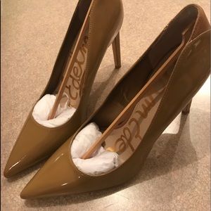 Sam Edelman Dea Camel Patent Pumps Size 9